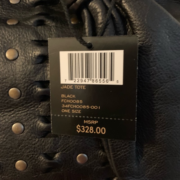 NWT FRYE Jade Studded Tote - Picture 6 of 11
